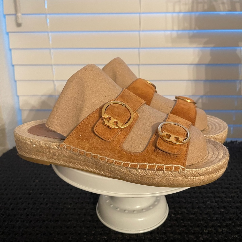 Tory Burch Selby Espadrille Slide / Sandals Women’s Size 8‎